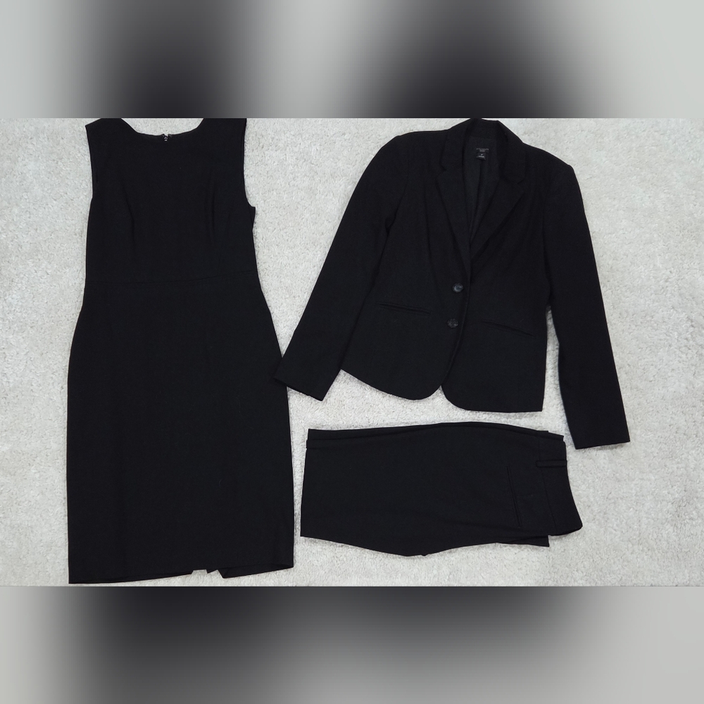 Ann Taylor Factory Classic Black Dress, Blazer & Pants, ALL Size 0